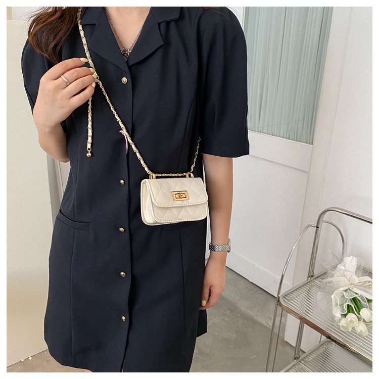 Túi Đeo Chéo mini Hình Vuông Phong Cách macaron Thời Trang Xuân Hè Hàn Quốc 2023 Mới