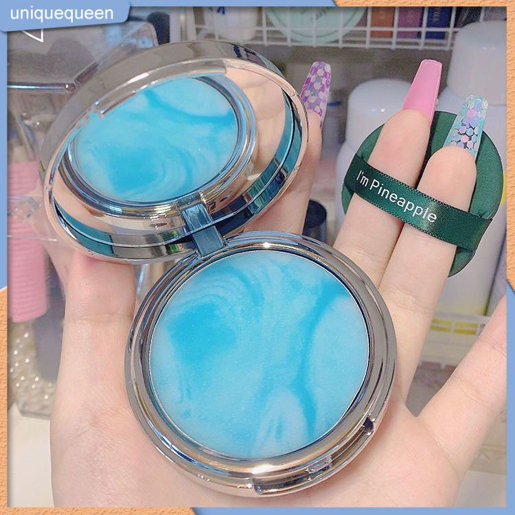 Candy Bella Phấn Nén Kiềm Dầu Phấn Thạch Trang Điểm Màu Nude Tự Nhiên Tinh Tế Kết Cấu Không Bột Lâu Trôi Uni