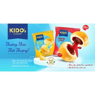 Bánh mì đậu đỏ kiểu nhật / đậu xanh sầu riêng 50g