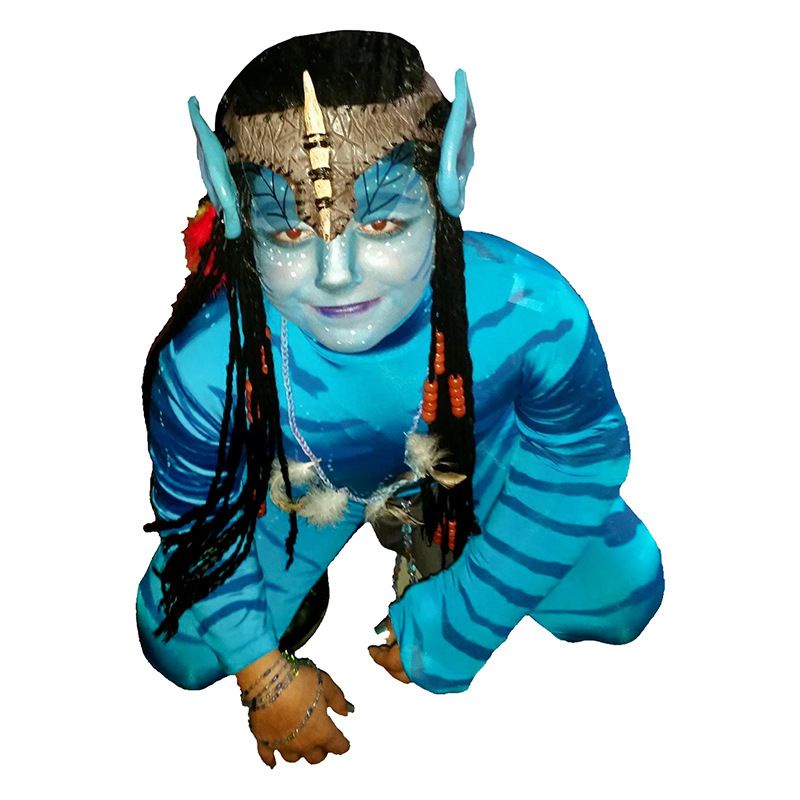 Trang Phục Biểu Diễn Trên Sân Khấu Avatar Avatar 2 Với Họa Tiết Hóa Trang Nhân Vật Avatar Dành Cho Trẻ Em / Biểu Diễn Trên Sân Khấu