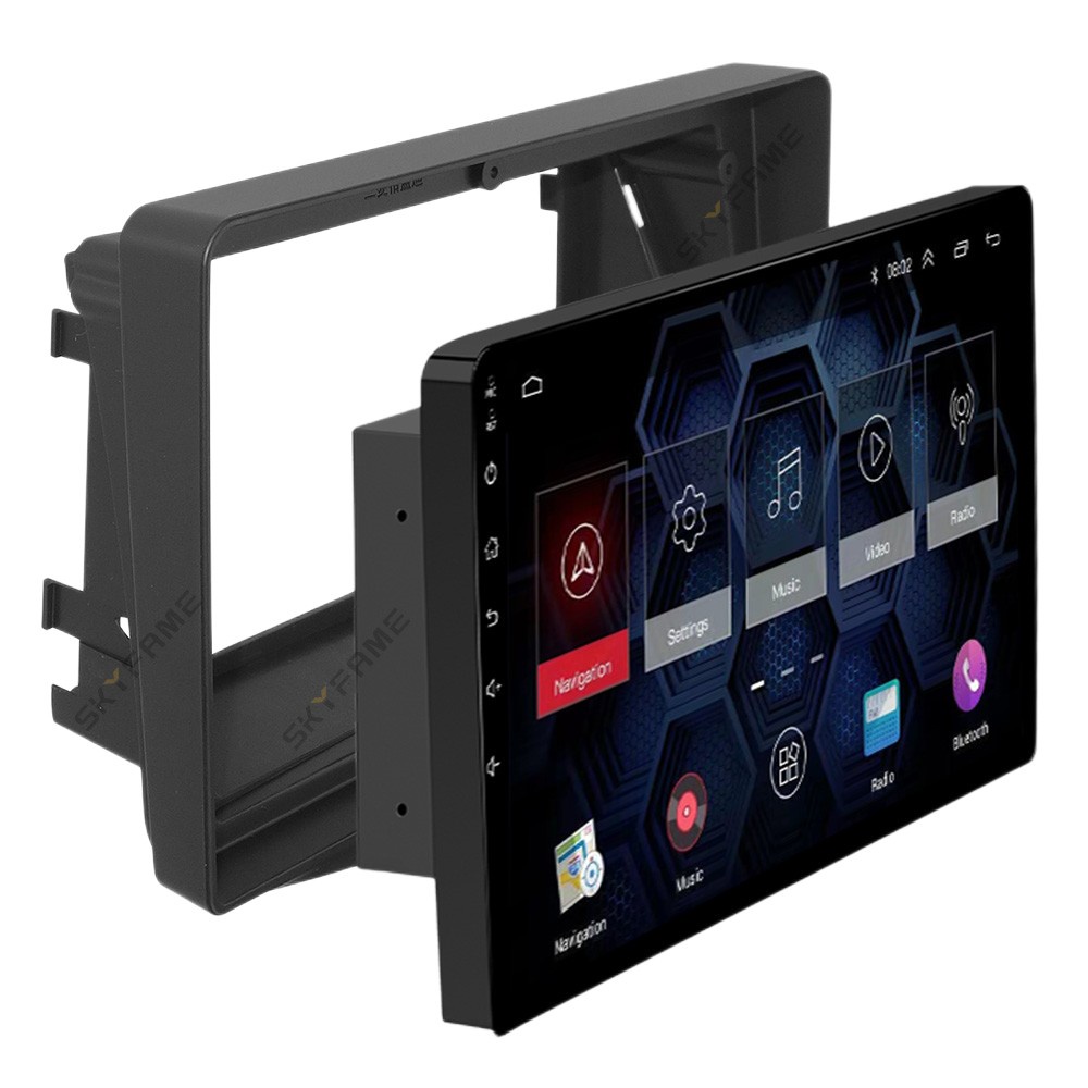 Bộ Khung Chuyển Đổi Âm Thanh Màn Hình Lớn 2DIN Chuyên Dụng Cho Mitsubishi Grandis 9 "