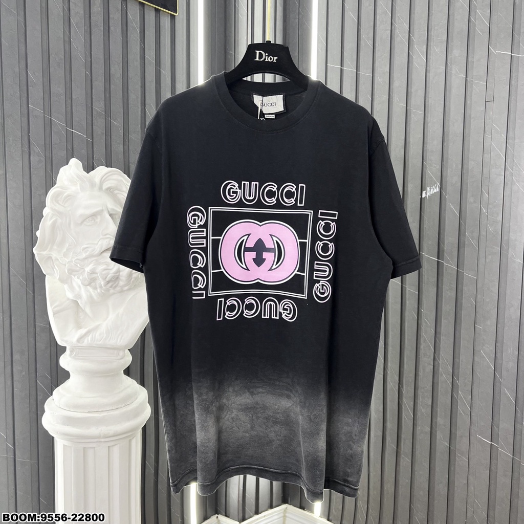 Áo Phông GC Nam In Chữ Siêu Nét - Áo Thun GC Nam Nữ Vải Loang Nhẹ Cao Cấp