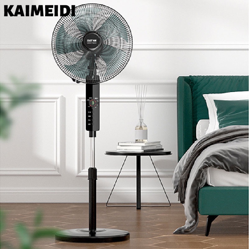 Quạt điện KAIMEIDI dạng đứng trên sàn lắc đầu hẹn giờ điều khiển từ xa sử dụng tại nhà văn phòng