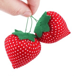 Ghim cài túi xách hình quả dâu tây dễ thương 6cm