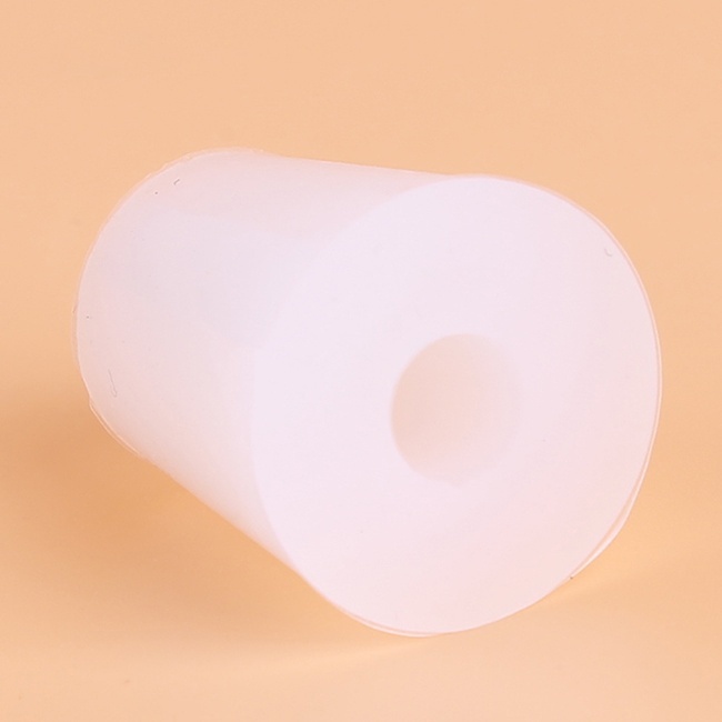 Nút Chặn Chai Lọ Bằng Cao Su Silicone Có Lỗ Khóa Khí &lt; YW &gt;