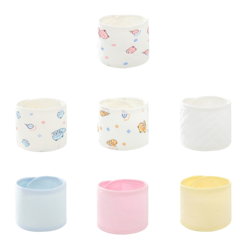 Đai Quấn Bụng Chất Liệu Cotton Tùy Chỉnh Tiện Dụng Cho Bé Sơ Sinh 0-12 Tháng Tuổi