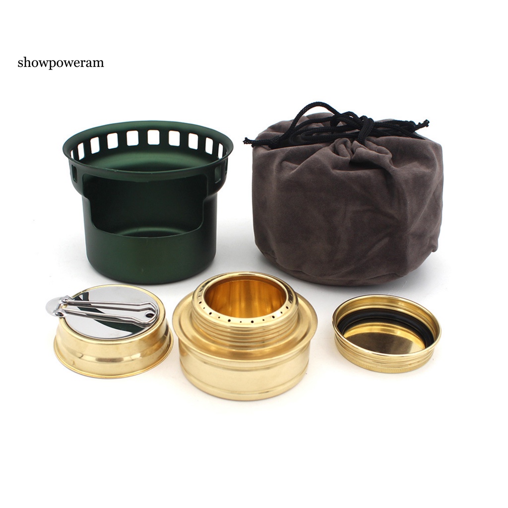 Bếp Ga Mini Dày Dặn Kèm Túi Đựng Tiện Lợi Cho Du Lịch / Cắm Trại