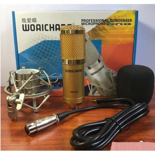 Micro thu âm woaichang bm900