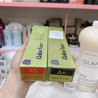 Bóc màu đỏ đen color tour 100ml hàn quốc