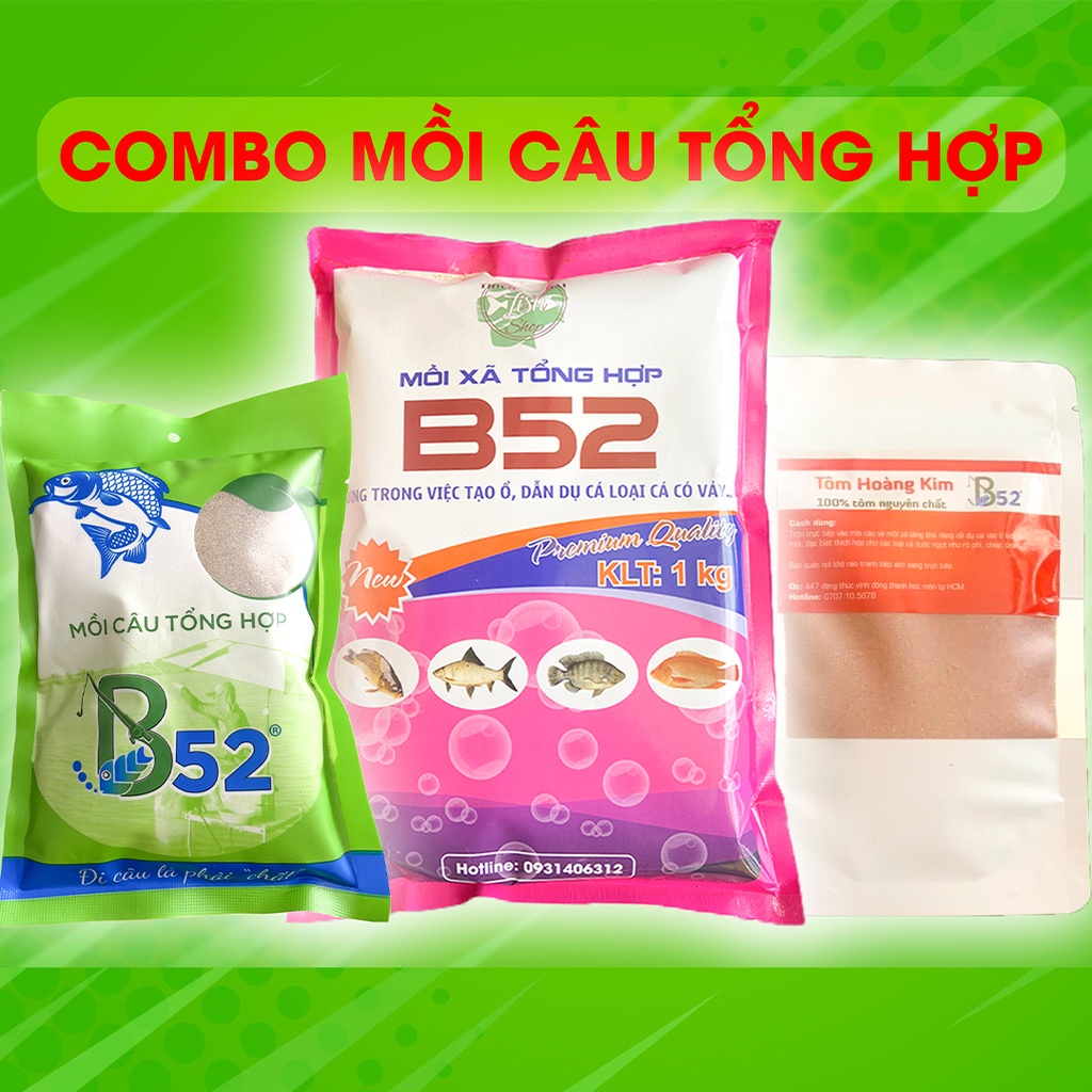 Combo Mồi Câu B52