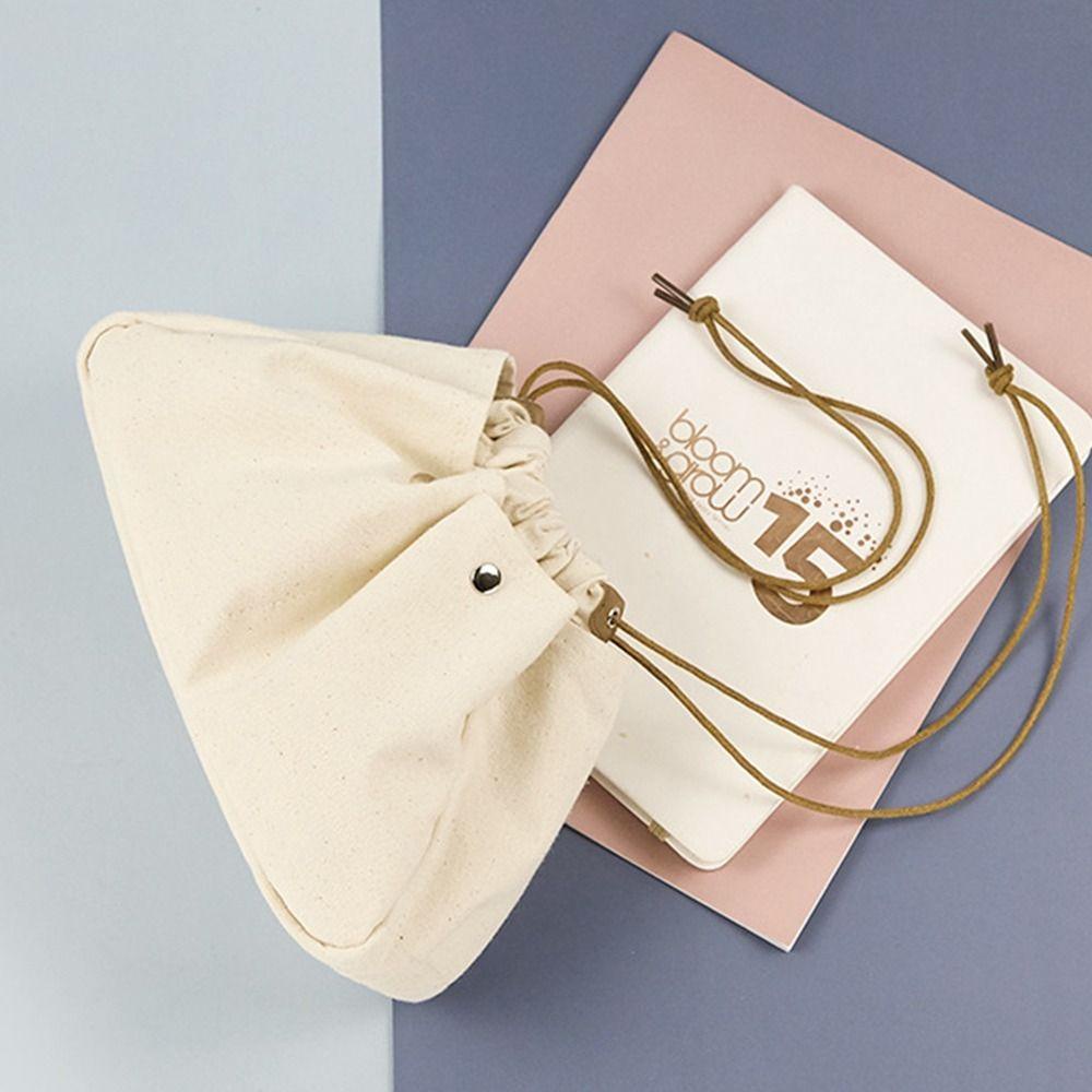 QQMALL Túi Dây Rút Đựng Mỹ Phẩm Đa Năng Phong Cách Hàn Quốc Cho Nữ