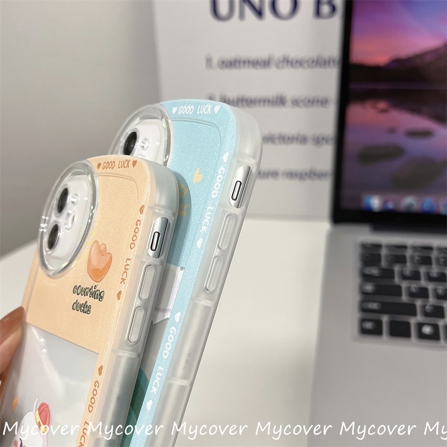 Ốp Điện Thoại Chống Sốc Họa Tiết Chú Vịt Dễ Thương Cho iPhone 14 13 12 11 Pro Max Xs XR X 8 7 6 Plus SE 2020