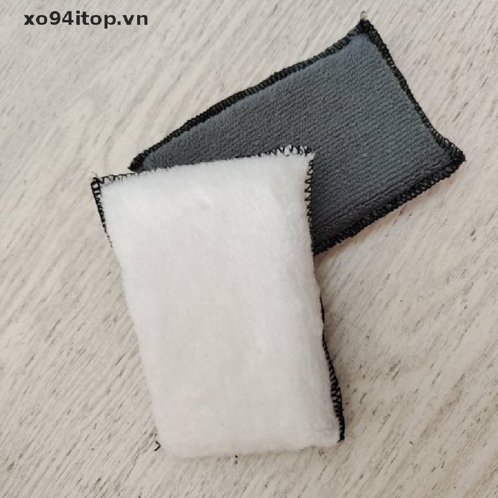 Set 1 / 3 Miếng Bọt Biển Hai Mặt Dùng Để Lau Chùi Vệ Sinh Ô Tô Đa Năng Tiện Dụng