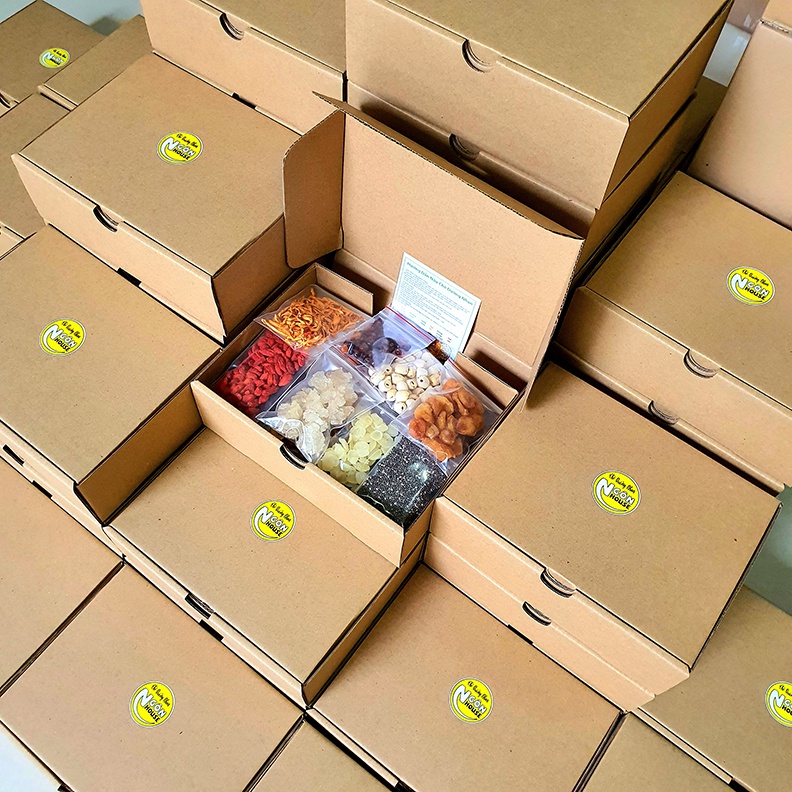 Set Lớn 750g - Chè Dưỡng Nhan Tuyết Yến