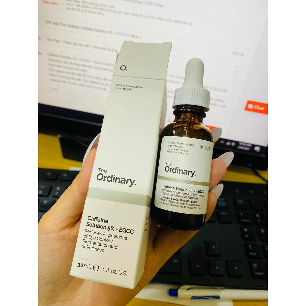 Tinh chất The Ordinary Caffeine Solution 5% + EGCG ( 30mL )