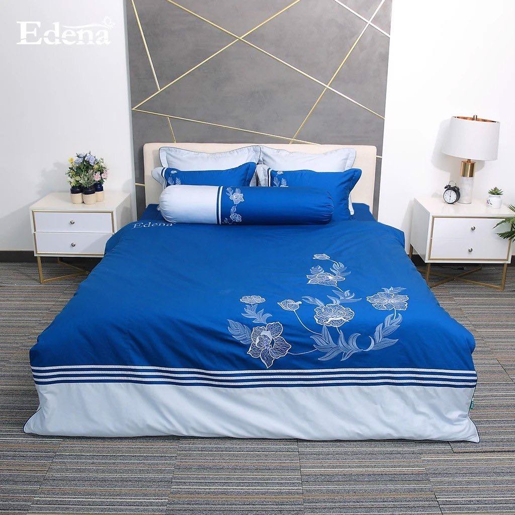 Bộ Drap Edena cotton soilid 373