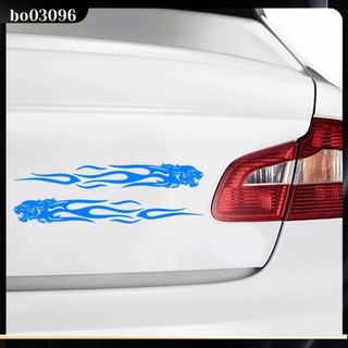 Decal Hình Ngọn Lửa Hổ Dán Xe Hơi