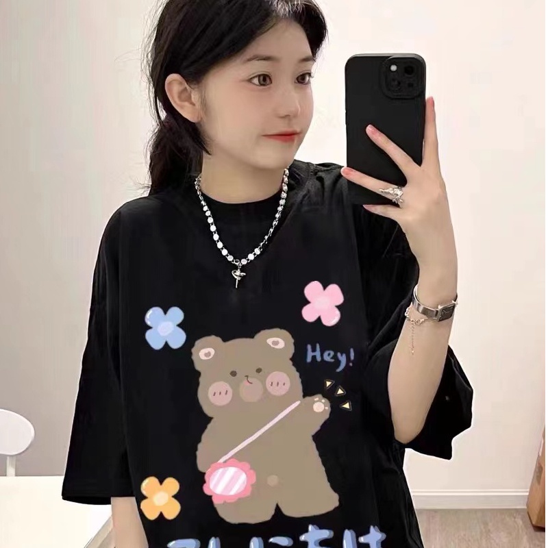 NRVP Áo Thun 100% Cotton Tay NgắN Plus Size Cho Nam Và Nữ