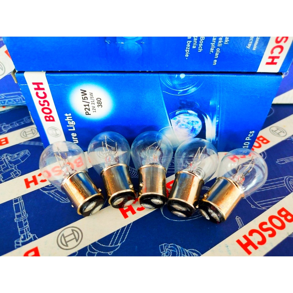 Bóng Đèn Hậu Xe Máy Bosch PY21/5W 12V