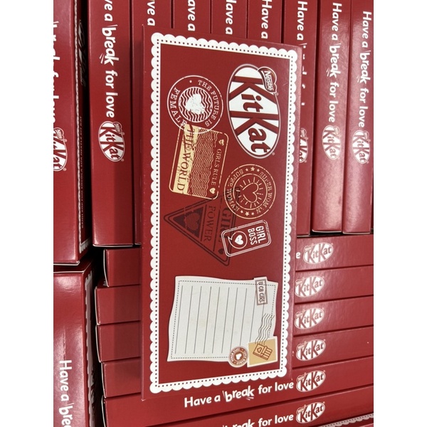 Socola KitKat love you - hộp quà Valentine day 2023 (6 thanh 102gr)