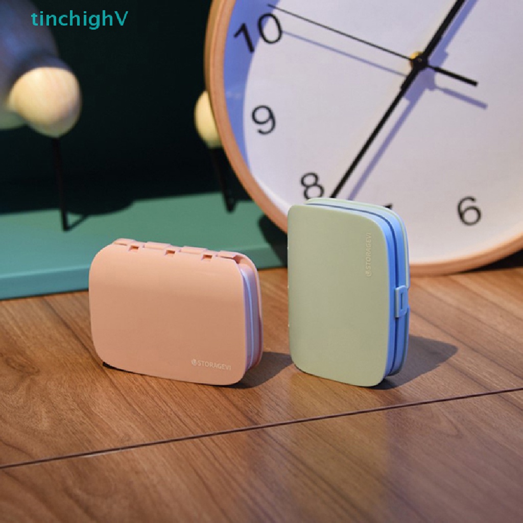 Hộp Đựng Thuốc Theo Tuần Kèm Vòng Niêm Phong Tiện Dụng Mang Theo Du Lịch
