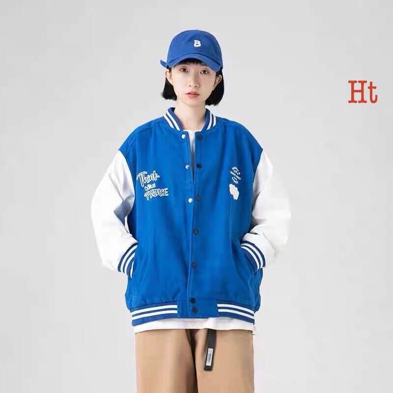 Áo bomber nỉ phối THINK HT12