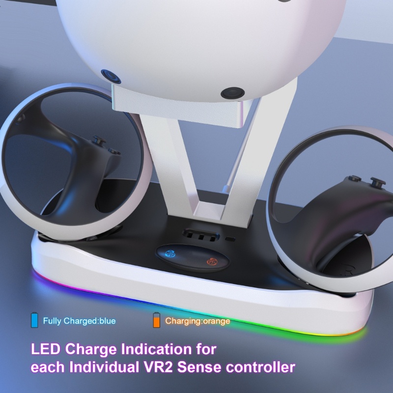 Đế Sạc Hai Ngăn Cho Tay Cầm Chơi Game PS VR2