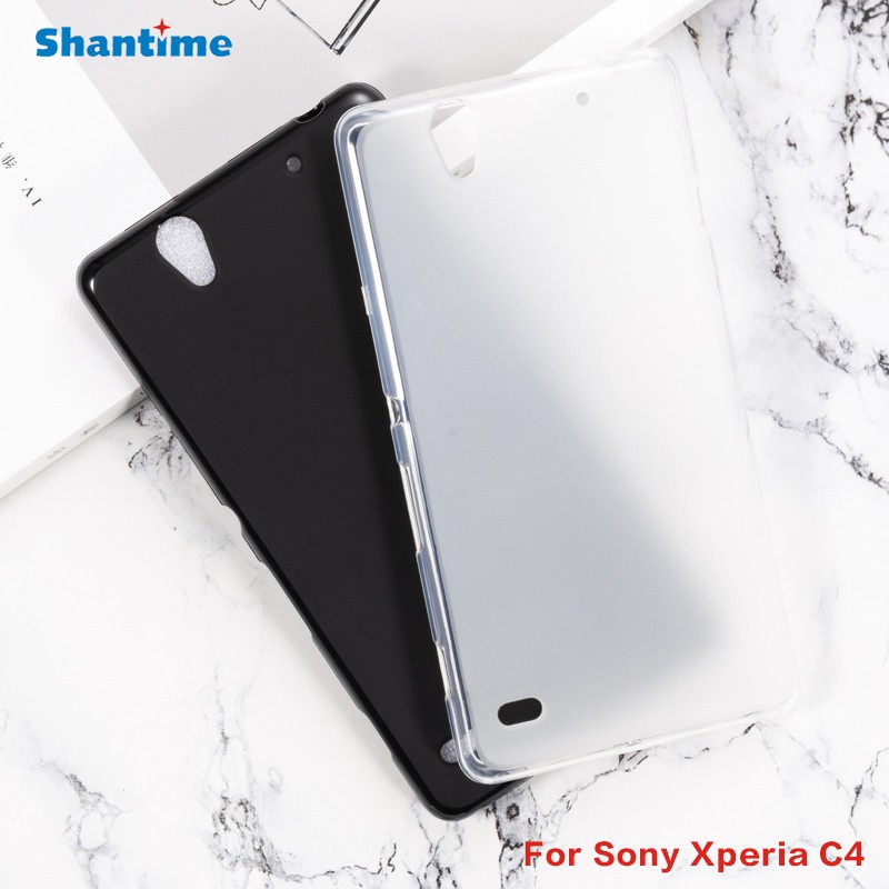 Ốp Lưng Nhựa Dẻo Chống Sốc Cho Sony Xperia C4