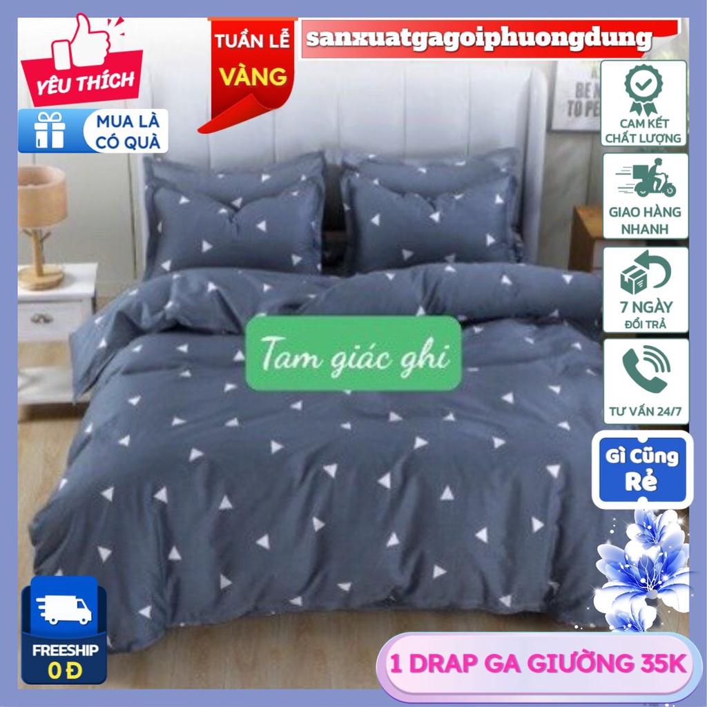 Ga trải giường 1m4x2m,1m5x2m,1m6x2m,vải cotton poly đồng giá 35k,có chọn mẫu-mẫu cung hoàng đạo xanh