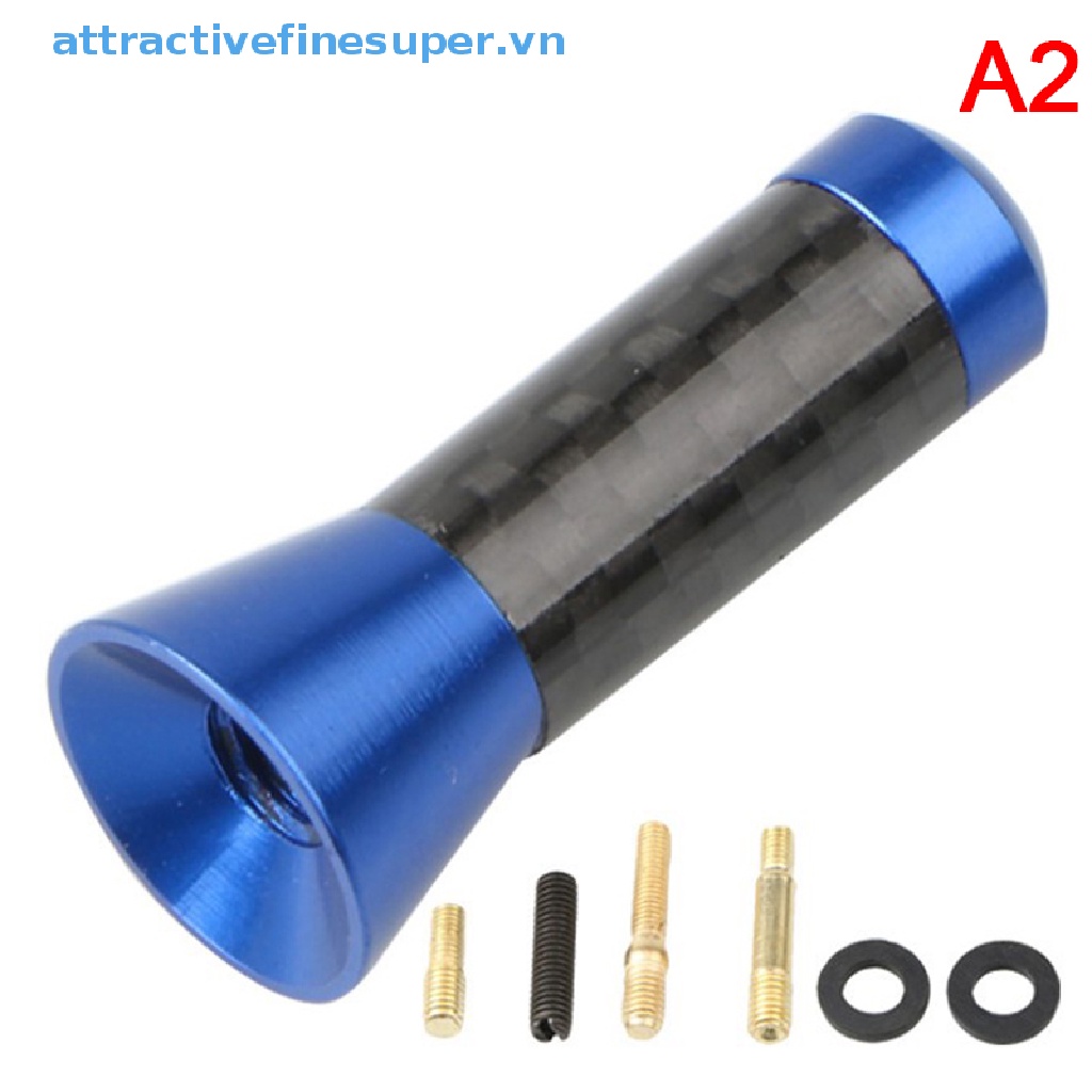 1 Ăng Ten Sợi carbon Trang Trí Xe Hơi 3.5CM 8CM 12CM 28CM