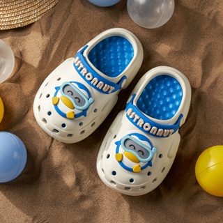 Cheerful mario dép crocs in hoạt hình chống trượt thời trang mùa hè cho bé - ảnh sản phẩm 2