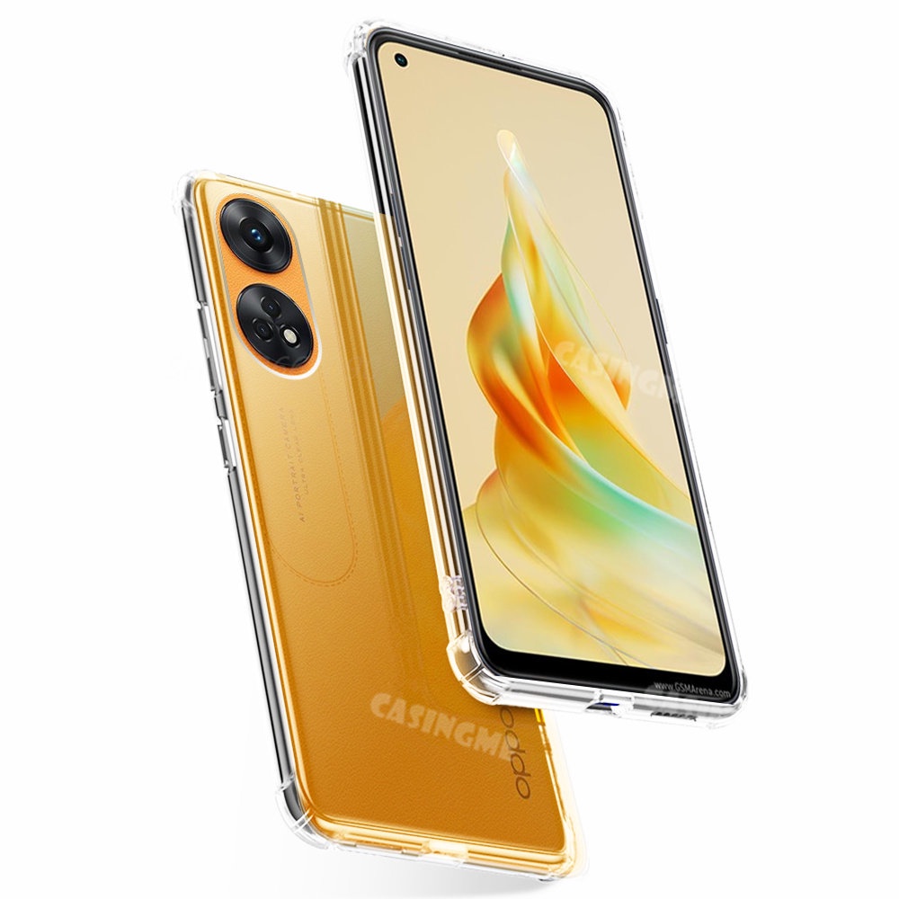 Ốp Điện Thoại Silicon Trong Suốt Có Túi Khí Bảo Vệ Camera Cho Oppo Reno8 T 4G 5G Reno 8 T 8Z T8 8T Reno8T Z PRO 4G 5G