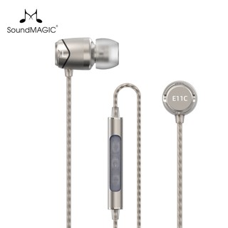 Tai nghe nhét tai soundmagic e11c e11d có micro jack 3.5mm âm thanh trầm cao cấp
