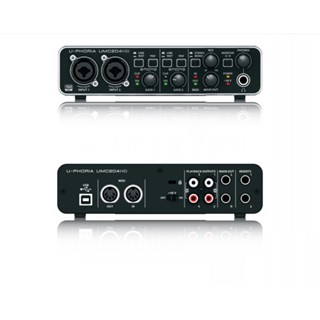 UMC204HD Sound Card Behringer - Giao Diện Âm Thanh Audiophile 2x4, 24-Bit / 192 kHz