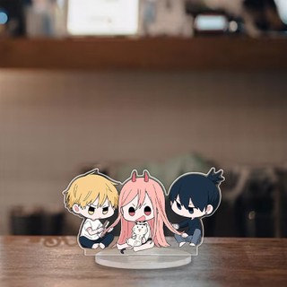 Mô hình Standee Anime Chainsaw Man 8CM ảnh đứng Tượng Acrylic Anime mica chibi trang trí trưng bày decor bàn học