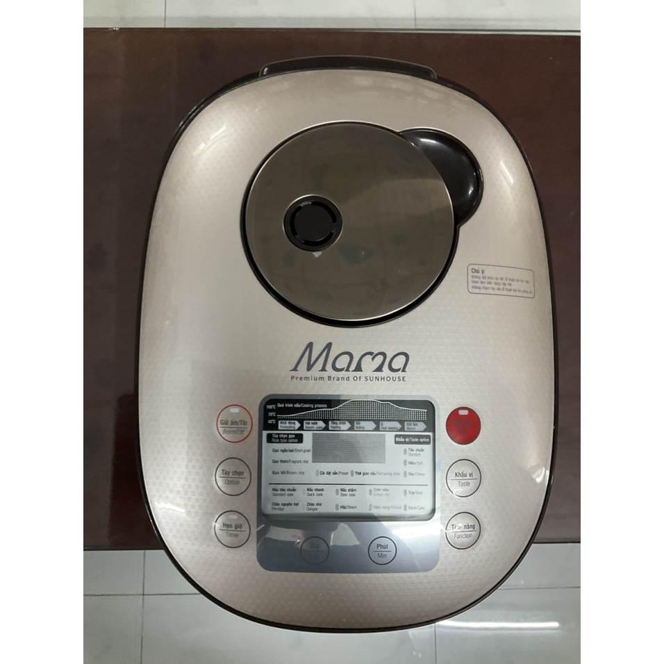 Nồi cơm điện tử Sunhouse mama 1.5 lít SHD8915 - Hàng trưng bày