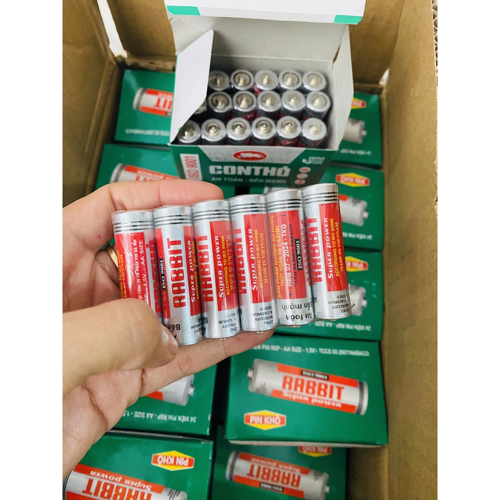 (XẢ KHO) 1 viên PIN 2A CON THỎ, PIN AA