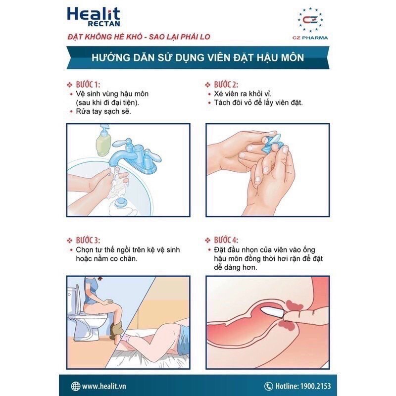 -  healit rectan VIÊN ĐẶT HẬU MÔN, ĐẠI TRỰC TRÀNG