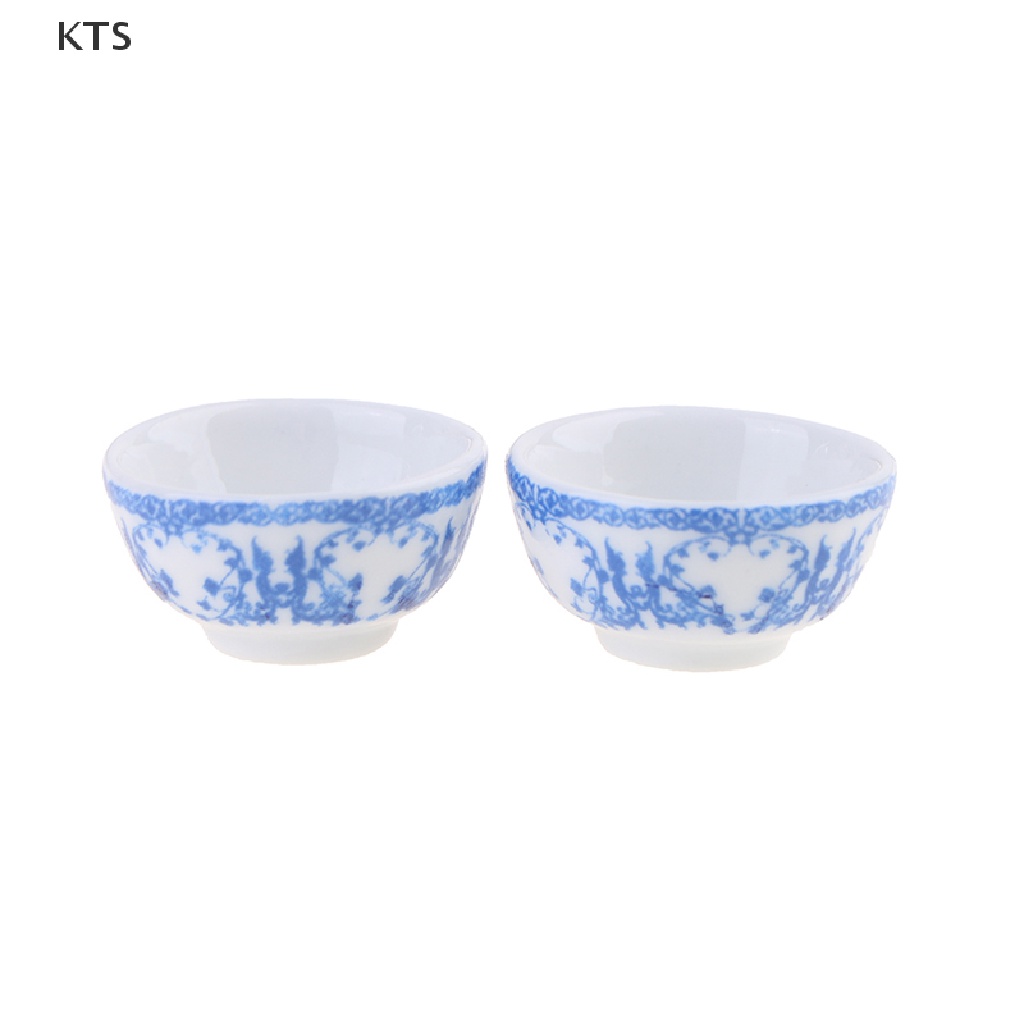 Tô Sứ Đựng Thức Ăn Tỉ Lệ 1: 12 Trang Trí Nhà Búp Bê