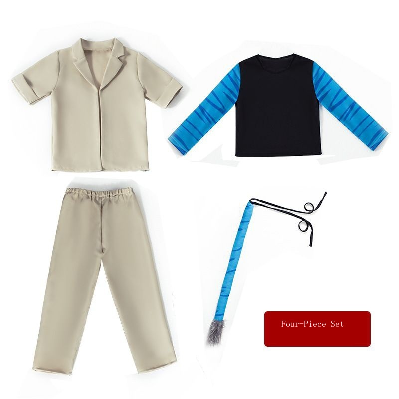 Trang Phục Biểu Diễn Trên Sân Khấu Avatar Avatar 2 Với Họa Tiết Hóa Trang Nhân Vật Avatar Dành Cho Trẻ Em / Biểu Diễn Trên Sân Khấu