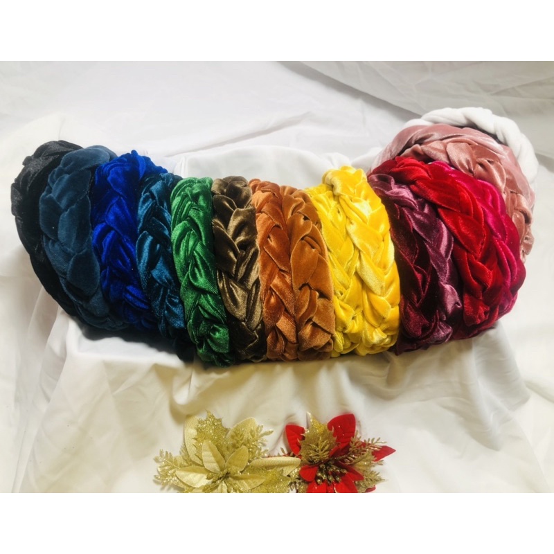 Bờm nhung tết bản to cho mẹ và bé có sỉ