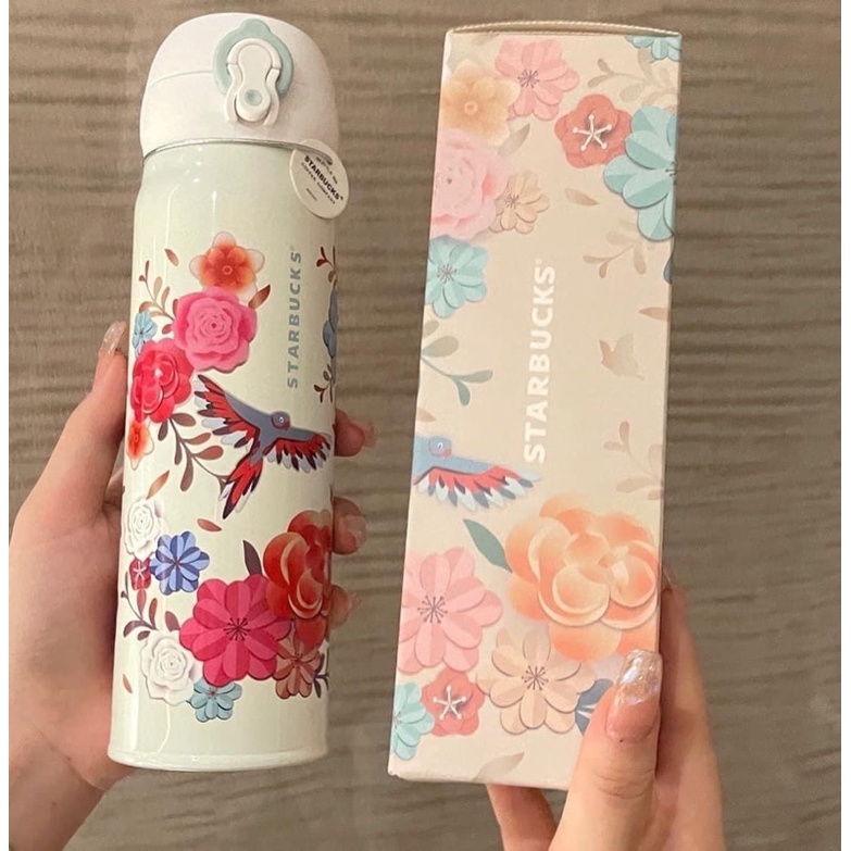BÌNH GIỮ NHIỆT LIMITED STARBUCKS HOA LÁ XUÂN SẴN