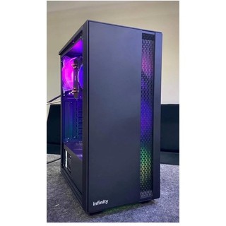 Vỏ case máy tính infinity ana mẫu2023 tặng 1fan led - mini-itx, micro-atx, atx