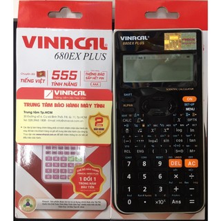 Máy Tính VINACAL 680EX Plus Chính Hãng (Bảo Hành 2 Năm)