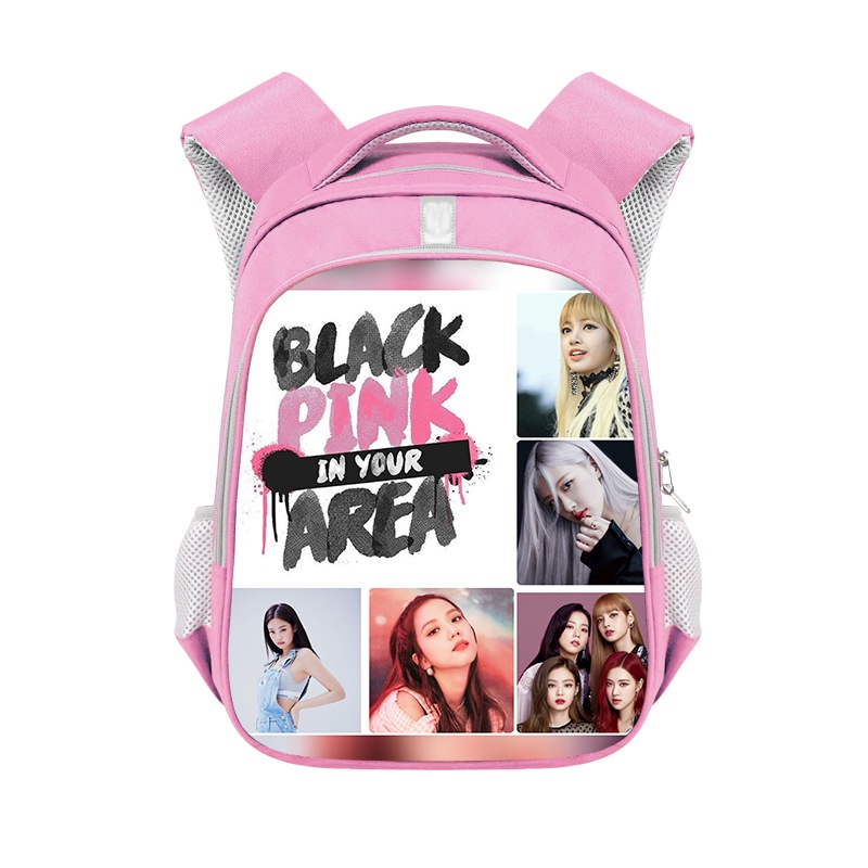 Balo Cỡ Lớn Chống Thấm Nước Thoáng Khí In Hình Nhóm Nhạc Blackpink Thời Trang Cho Nam Và Nữ BY2 YB2