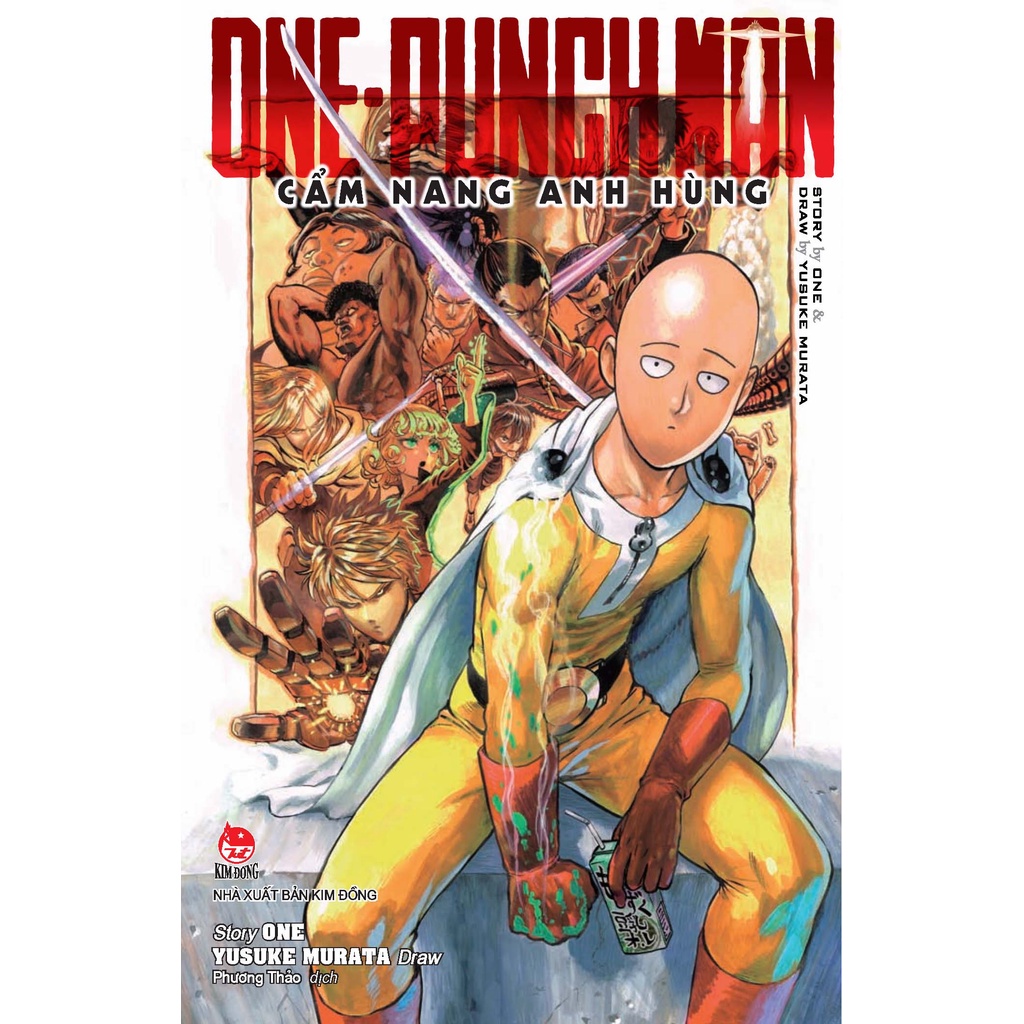 Truyện - One Punch Man: Cẩm Nang Anh Hùng [Tặng Kèm Sticker )