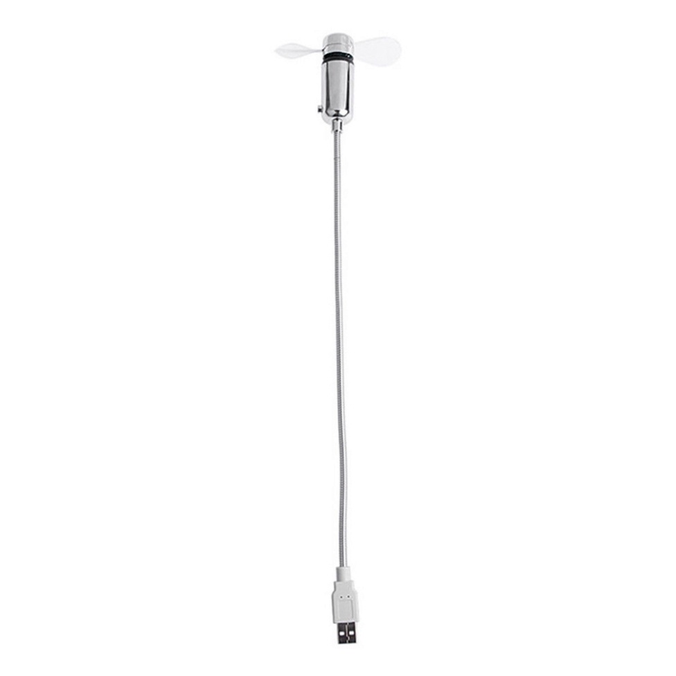 Quạt Đồng Hồ Đèn Led Chạy Thời Gian Thực Cổng USB