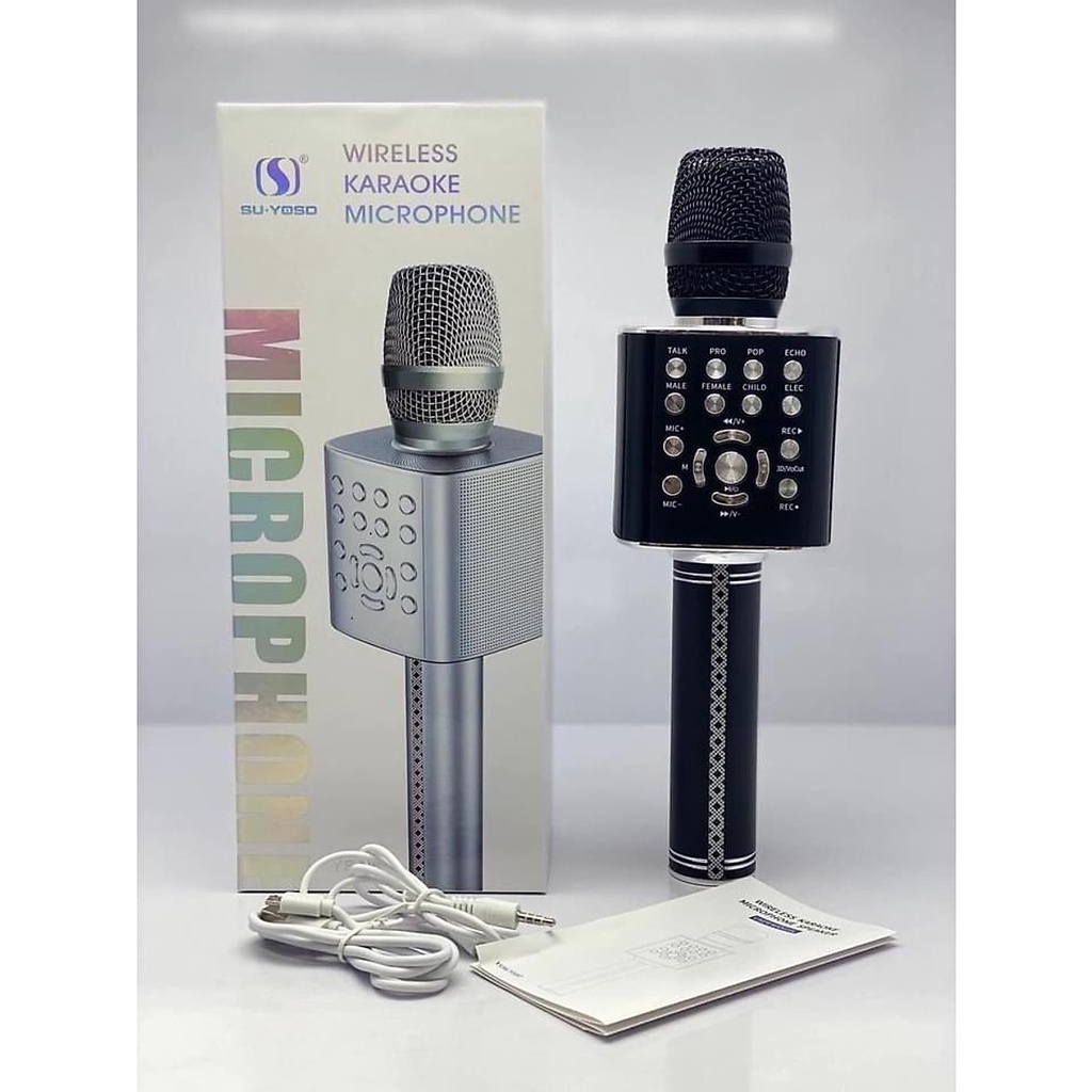 Míc hát karaoke kèm loa bluetooth YS96/ YS97