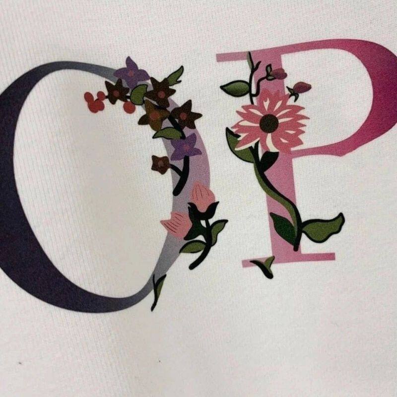 Áo Thun Cotton In Chữ Dior Thời Trang Cho Cặp Đôi