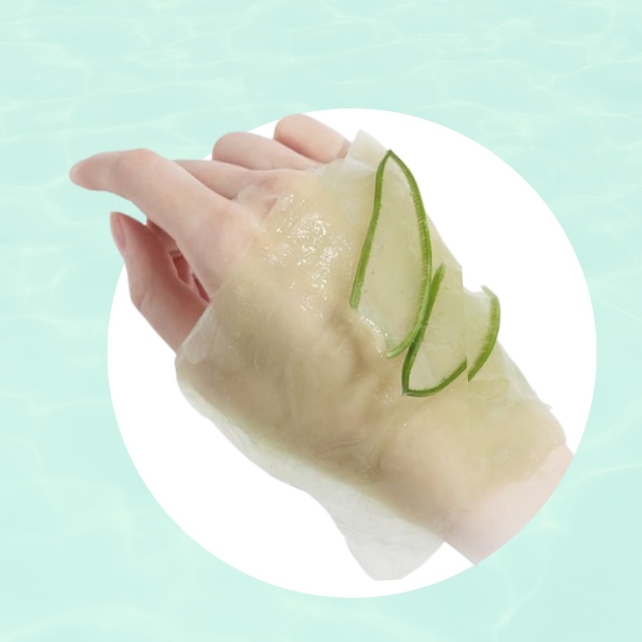 Set 10 Mặt nạ tinh chất  lô hội dưỡng da Cure Real:oe Phyto Green Ampoule Mask 30ml